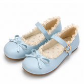 2.0 Coquette Lace Trim Mary Jane Flats
