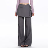 Library Crush Layered Skirt Pants