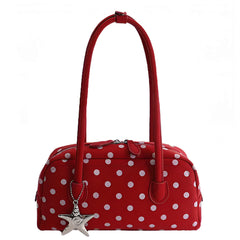 Paris Stories Polka Dot Shoulder Bag