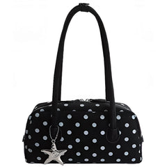 Paris Stories Polka Dot Shoulder Bag