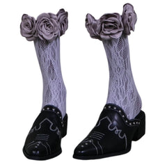Gardens in Bloom 3D Rose Socks