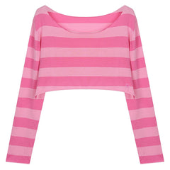 2010's Kid Striped Long Sleeve Top