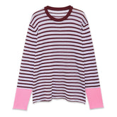 Never Basic Striped Long Sleeve Top