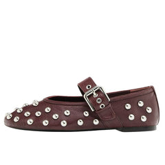 Soho Beaded Mary Jane Ballet Flats