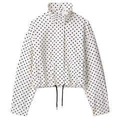 Blokette Style Polka Dot Jacket