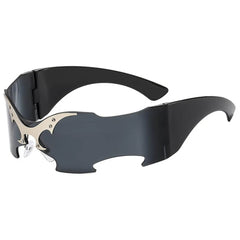 Butterfly Effect Futuristic Shield Sunglasses