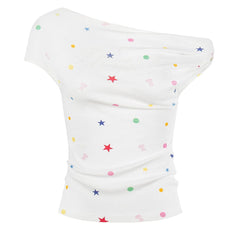 Candy Star Off Shoulder Top