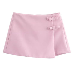 Coquette Aesthetic Bow Mini Skort