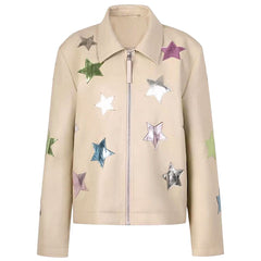 Cosmic Star Patch Jacket