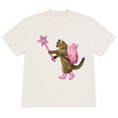 Fairy Cat Graphic T-Shirt