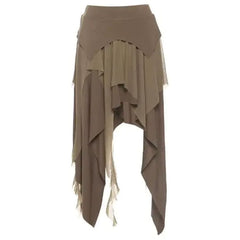 She Walks Through Forgotten Layered Skirt