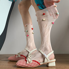 Secret Garden Lace Socks