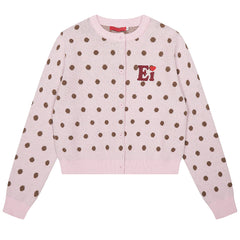 French Girl Polka Dot Cardigan