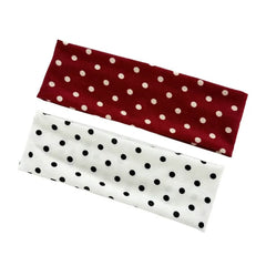 French Style Elastic Polka Dot Headband