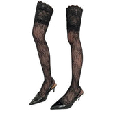 Lace Pattern Stockings