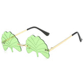 Leaf Shaped Sunglasses
