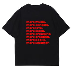 More Music Graphic T-Shirt