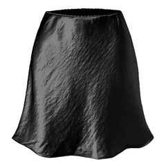 Old Money Satin Mini Skirt