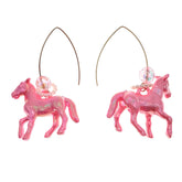 Pastel Horse Earrings