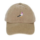Pigeon Embroidery Baseball Cap