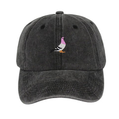 Pigeon Embroidery Baseball Cap