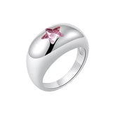 Pink Star Chunky Ring