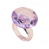 Plastic Diamond Indie Ring