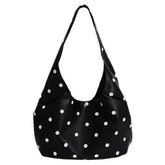Polka Dot Hobo Bag