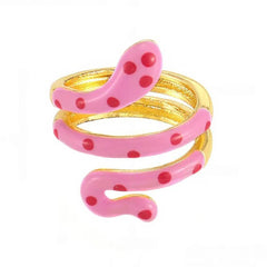 Polka Dot Snake Ring