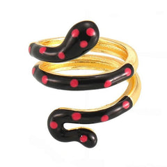 Polka Dot Snake Ring