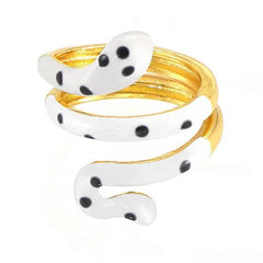 Polka Dot Snake Ring