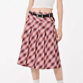 Good Manners Plaid Kilt Skirt