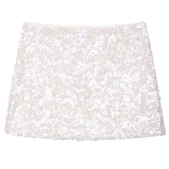 Young & Single Sequin Mini Skirt