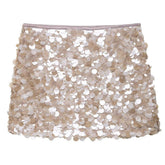Young & Single Sequin Mini Skirt