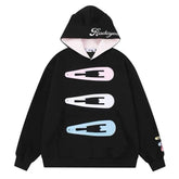 Snap Clip Oversized Hoodie