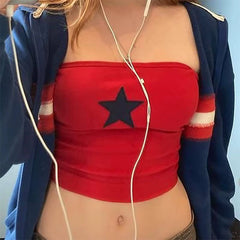 Star Girl Aesthetic Tube Top