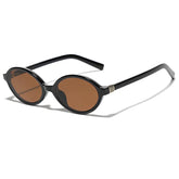 Tinted Lens Oval Sunglasses