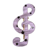 Treble Clef Hair Clip