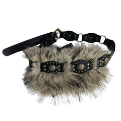 Wild Aura Y2K Fur Belt