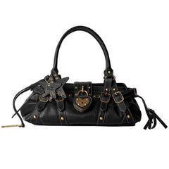 Famous Offline Heart Lock Shoulder Bag