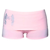 Y2K Angel Wings Shorts