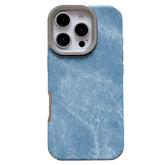 Y2K Jean Texture iPhone Case