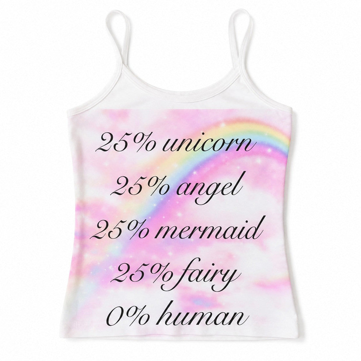 25% Unicorn Tank Top