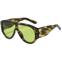 Gossip Goes Around Shield Sunglasses