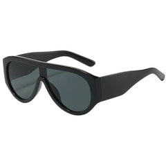 Gossip Goes Around Shield Sunglasses