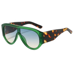 Gossip Goes Around Shield Sunglasses