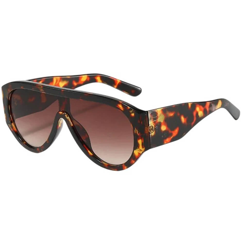 Gossip Goes Around Shield Sunglasses