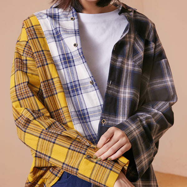 Boyfriend Check Shirt