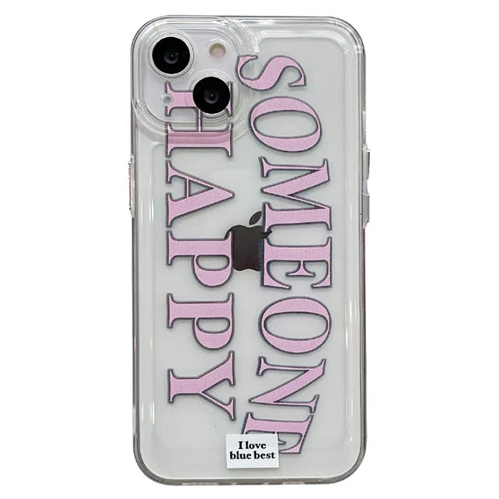 Someone Happy iPhone Case