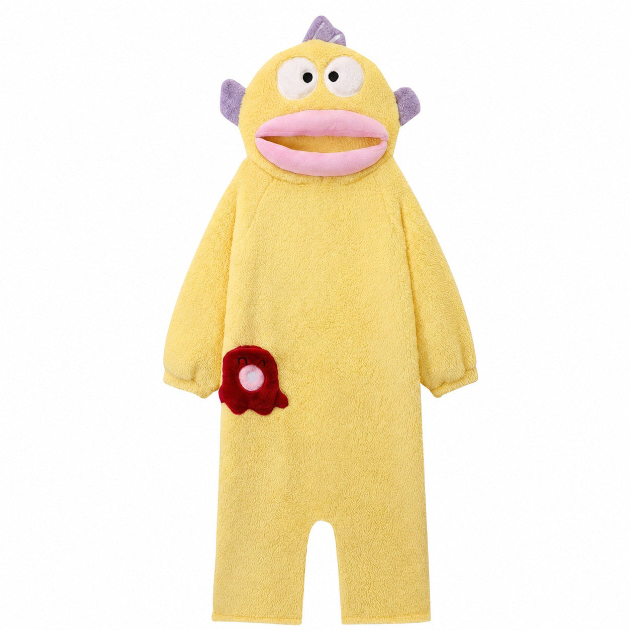Ugly Fish Fleece Onesie Pajama